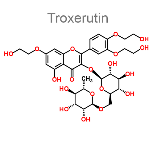 Compoñente da composición zxcvbnmqwert - troxerutin